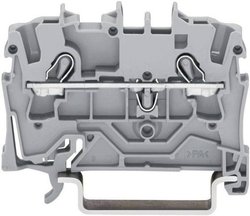 Terminal przepustowy WAGO 2002-1201, 800 V, 24 A, 1 szt.
