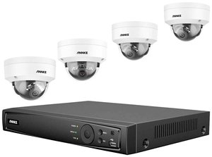 Annke  N48PAW+I91DG*4+2T LAN IP-Zestaw monitorujący 8-kanałowy z 4 kamerami 4096 x 3072 px