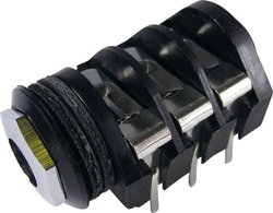 Złącze męskie jack 6,35 mm Cliff CL1334A CL1334A, niklowany, 1 szt.
