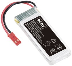 Pakiet akumulatorów (LiPo) 3.7 V 900 mAh 25 C Reely Softcase BEC