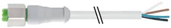 Kabel połączeniowy czujnika/aktuatora Murr Elektronik 7014-12221-2142000 7014-12221-2142000, 20 m, 1 szt.