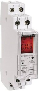 Cyfrowy przekaźnik czasowy Wallair Zeitschaltuhr 1RT200/MT/MF, cyfrowy