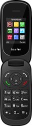 Telefon komórkowy z klapką beafon C220 czarny, czarny