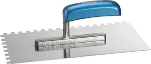 Paca wygładzająca, ząbkowana z obu stron, 280 x 130 mm Kielnia wygładzająca kwb 924448 1 szt.