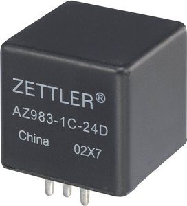 Przekaźnik samochodowy Zettler Electronics AZ983-1A-12D 507418, 1120 W, 80 A