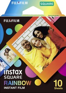 Film do polaroida Fujifilm Instax SQUARE RAINBOW WW 1, wielokolorowy