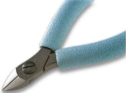 Obcinak boczny Weller Erem 512E - owalna główka. Z oksydowaną główką, z fasetą Szczypce boczne Weller Erem® 512E, 115 mm, ESD