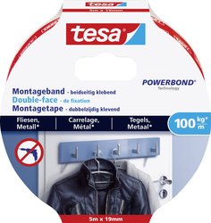 Taśma montażowa tesa tesa® Powerbond 77747-00000-00 ULTRA STRONG (D x S) 5 m x 19 mm 5 m 1 szt.