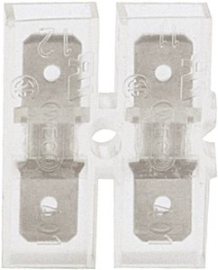 Złącza męskie elastyczne, Klauke 8001, PCW, 6,3 x 0,8 mm