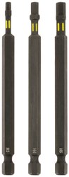 Zestaw bitów TORSION, 100 mm Bity kwb  123440 3 szt.