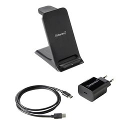 Ładowarka indukcyjna Intenso BS13 black 3in1 7410621, USB-C®