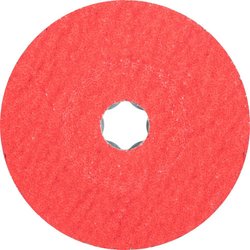 Tarcza fibrowa z ziarnem ceramicznym COMBICLICK Ø 115 mm CO-COOL 36 do stali nierdzewnej Tarcza ścierna PFERD CC-FS 115 CO-COOL 36 64193003 25 szt.