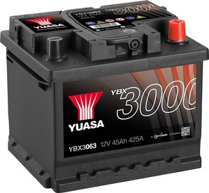 Akumulator samochodowy Yuasa SMF YBX3063 YBX3063, 1 szt.