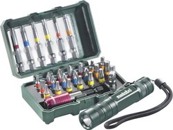 Bity Metabo 626721000 1 szt. krzyżakowy Pozidriv, krzyżakowy Phillips, płaski, wewnętrzny sześciokąt, wewnętrzny sześciokąt (TX)
