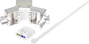 Moduł montażowy Renkforce RJ45 Keystone CAT 6a „Butterfly” Moduł RJ45 CAT 6a Renkforce  Keystone