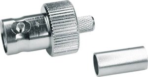 Złącze BNC Telegärtner J01001A1287 J01001 A1287 złącze żeńskie proste 50 Ω 1 szt.