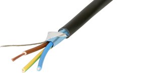 Kabel sieciowy zasilający Max Hauri AG 139651  czarny 10.00 m