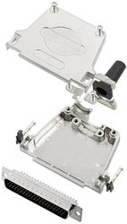 Zestaw listew męskich D-Sub TRU COMPONENTS TCDTZF37HDP62K 7709112, rzędy: 3, styki: 62, 180 °, 1 szt.