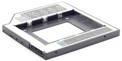 MF-95-01 Kompaktowa rama montażowa do dysków 2,5'' na 5,25'' Obudowa na dysk twardy 2,5'' Gembird MF-95-01 1 szt.