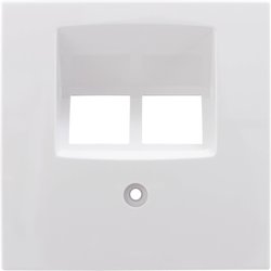 Studio, biały, osłona gniazda sieciowego RJ45 Zaślepka REV 0208670106, biały