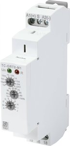 Wielofunkcyjny przekaźnik czasowy do sterowania urządzeniami elektrycznymi, oświetleniem, ogrzewaniem, silnikami, pompami i wentylatorami (10 funkcji) Przekaźnik czasowy TRU COMPONENTS TC-9963308, 1 s - 10 dzień, 250 V/AC, 16 A, 1 szt.