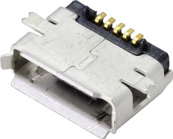 Wbudowane gniazdo MICRO USB 2.0 typ AB Złącze męskie USB 2435420, 1 szt.