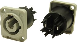 Złącze męskie głośnikowe Cliff FM12315 FM12315, złącze żeńskie do wbudowania, 1 szt.