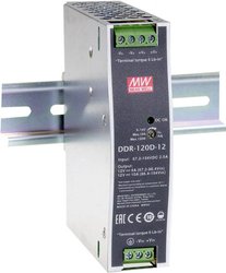 Przetwornik DC/DC na szynę DIN Mean Well DDR-120B-24 DDR-120B-24  24 V/DC 5 A 120 W Ilość wyjść:1 x