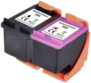 Renkforce Tusz Zamiennik HP 304, 3JB05AE, N9K06AE, N9K05AE Czarny, Cyjan, Magenta, Żółty  atrament Renkforce RF-5628894, 1 szt.