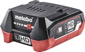 Akumulator do elektronarzędzi Metabo 625349000, Li-Ion, 4.0 Ah, 12 V