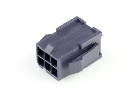 Obudowa złącza pin żeńskiego na kabel Molex MOL Power & Signal Sol. 469930610, piny: 6, 13 A, 1 szt.