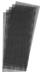 Siatka płócienna SZPACHLA I PŁYTA G-K, 93 x 230 mm, 180 Zestaw siatek szlifierskich kwb  851880  5 szt.