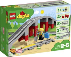 LEGO® DUPLO®  10872  Most kolejowy i szyny LEGO® DUPLO® 10872 Most kolejowy i szyny