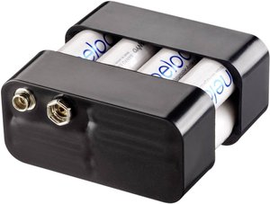 Kompaktowy zestaw baterii składa się z 8 akumulatorów z ładowalnymi akumulatorami w dwóch plastikowych zatyczkach dla Profitest Master / INTRO, METRISO XTRA, SECULIFE IP Gossen Metrawatt Z502H, 1 szt.