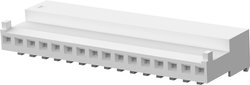 Listwa kołkowa, żeńska, standardowa TE Connectivity MTA-100 4-643814-6, wire-to-wire, piny: 16, 5 A, 1 szt.