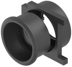 EAO 61-9932.10 Seria 61 Zestaw selektora/blokady przedniej ramki z tworzywa sztucznego Oprawka eao 61-9932.10, 22.50 mm, 1 szt.
