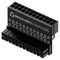 Przejściówka, adapter Singularity Computers SC-PB-A-2490 [1x złącze męskie zasilające ATX 24-pin (20+4) - 1x złącze żeńskie zasilające ATX 24-pin (20+4)]