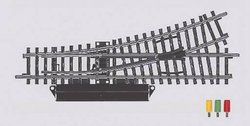 Rozjazd prosty lewy Marklin 2262, 168,9 x 424,6 mm, 22,5°, skala H0, 2 szt.
