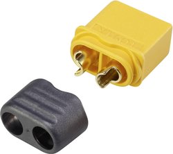 Złącze męskie akumulatora XT60H Reely RE-6702309 pozłacane 1 szt.