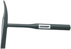77 ST-400 - GEDORE - spawacz pick Młotek bezodrzutowy z trzonkiem z rury stalowej, 400 g Młotek z szpiczastym zakończeniem Gedore 77 ST-400 8691390 1 szt.