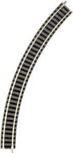 Tor zakrzywiony Fleischmann 9125, 225,6 mm, 45°, R2, skala N