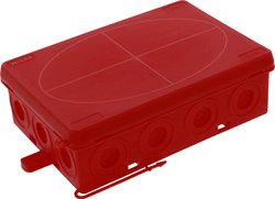 Skrzynka przyłączeniowa Wiska KA 016 RD, IP55, (D x S x W) 125 x 86 x 41 mm, czerwony, 1 szt.