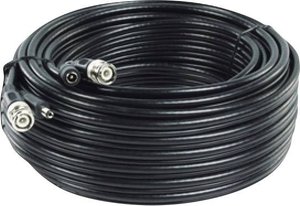 Przedłużacz kabla RG 59/20 BNC (sf) [1x złącze żeńskie DC 5,5 mm, złącze męskie BNC - 1x złącze męskie DC 5,5 mm, złącze męskie BNC] 20.00 m