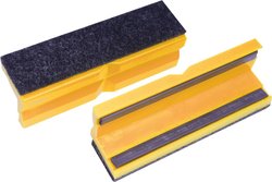 Miękkie szczęki filcowe/plastikowe 100 mm żółte, z paskiem magnetycznym (para) Szczęki Bernstein Tools 9-900-S6100 9-900-S6100