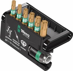 Bity Wera Bit-Check 7 TX Diamond 1 05057415001 1 szt. TORX wewnętrzny