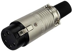 Złącze męskie XLR Amphenol EP-5-11P, złącze, proste, 1 szt.