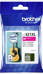 Brother atrament LC-421XLM tusz oryginalny  Magenta LC421XLM