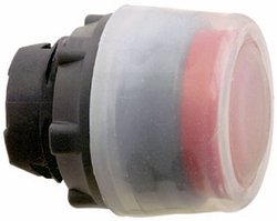 Przycisk Schneider Electric Harmony ZB5AP4, IP66, z przezroczystą osłoną, czerwony