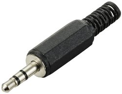 Złącze męskie jack 3,5 mm TRU COMPONENTS TC-10338320 złącze męskie proste Ilość styków: 1 stereo 1 szt.
