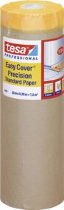 tesa Easy Cover® 4401 Precision Standard Paper to sprytne rozwiązanie do maskowania 2 w 1 (papier maskujący i taśma malarska) Papier maskujący tesa tesa Easy Cover® 04401-00000-00  (D x S) 25 m x 30 cm 25 m 1 szt.